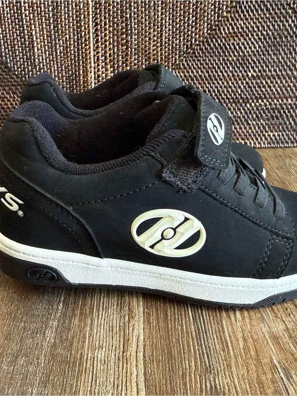 HEELYS DUAL UP X2 HOOK & LOOP FASTENER SKATE SHOES Youth Size 2